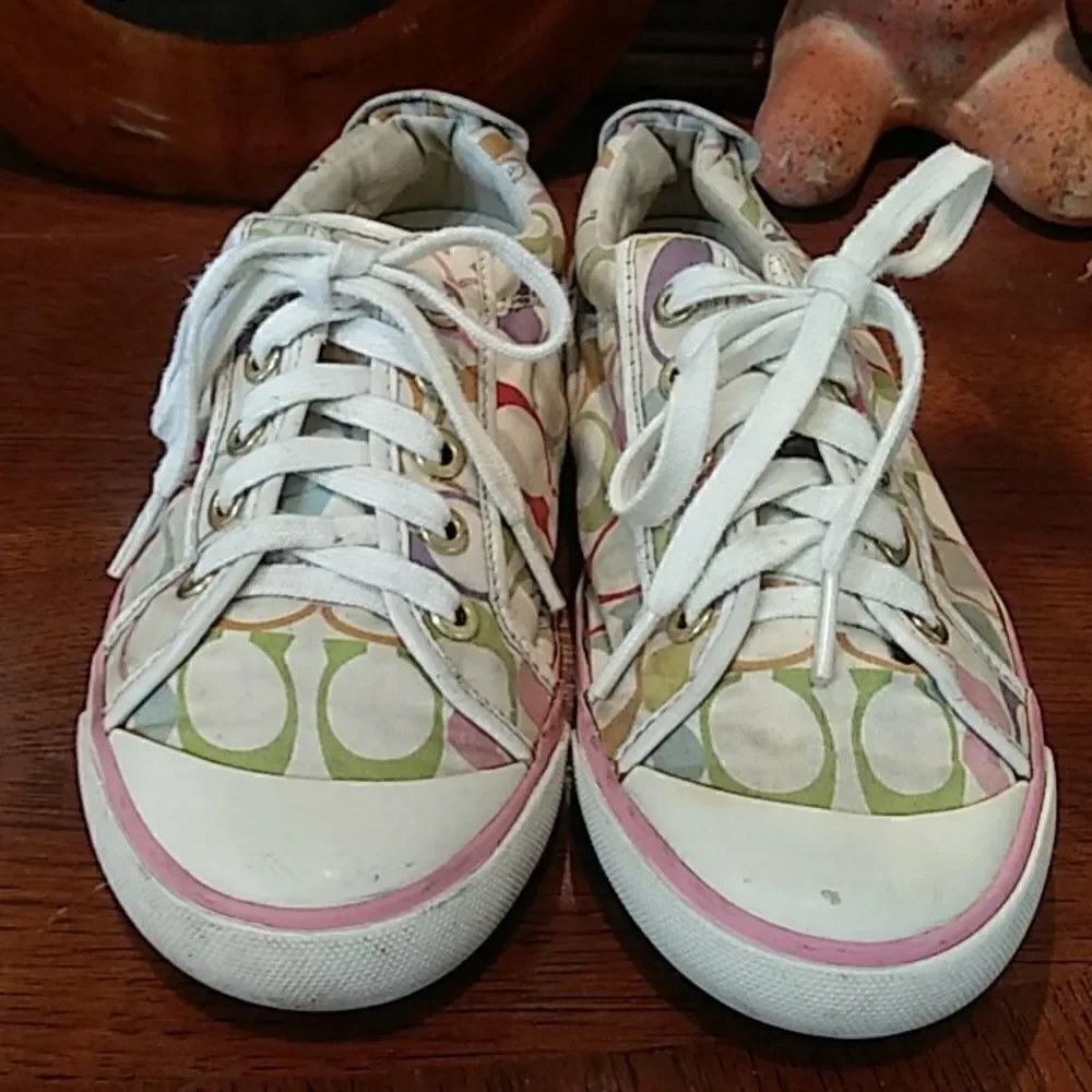 Coach sneakers.  Barrett
